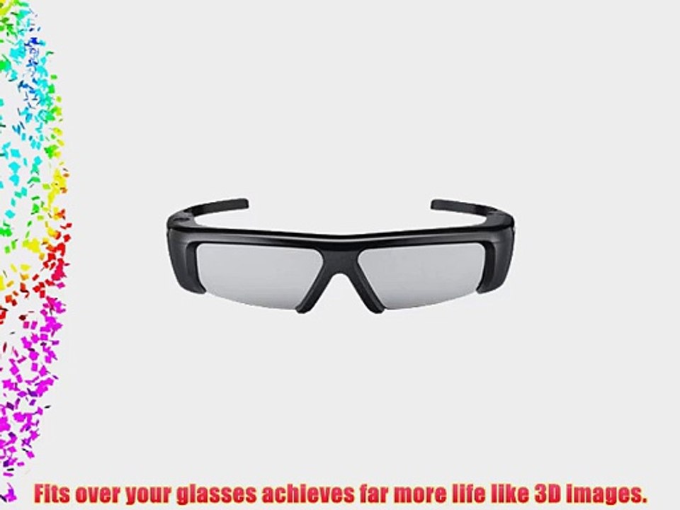 Samsung SSG-3100GB 3D Active Glasses - Black (Only Compatible with 2011 3D TVs)