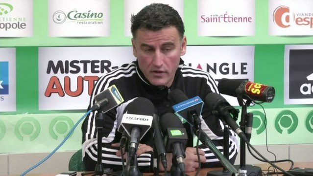 ASSE - Galtier : «Une réelle envie d'aller chercher les trois points»