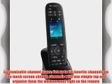 Logitech Harmony Touch Universal Remote with Color Touchscreen - Black (915-000198)