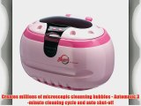 Sonic Wave Professional Ultrasonic Cleaner - Cleans Jewelry Optics Eyeglass CD's DVD's and