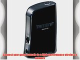 TRENDnet Wireless N Gaming Adapter TEW-647GA (Black)