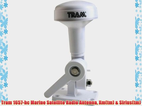 Tram 1657-hc Marine Satellite Radio Antenna Xm(tm)