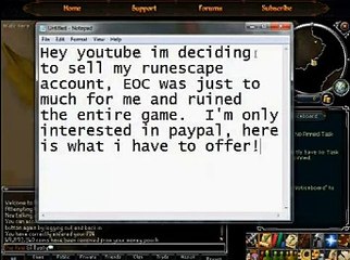 Sell Runescape account [Paypal](2)