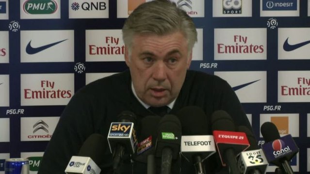 FOOT - L1 - PSG - Ancelotti : «Jallet et Maxwell sont forfaits»