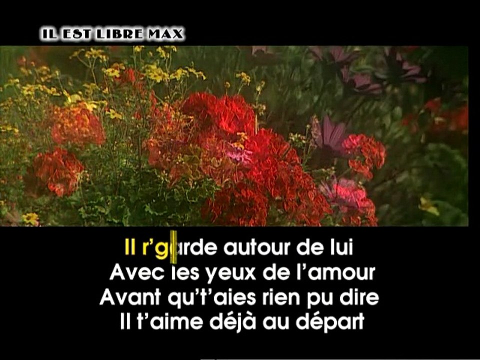 KARAOKE HERVE CRISTIANI - Il est libre max
