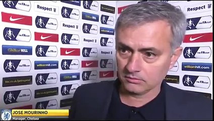 Jose Mourinho Post Match Interview Chelsea 2-4 Bradford -  - Calls upset 'a disgrace'