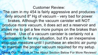Mr. Gasket 3701 Black Painted Vacuum Canister with fittings Review