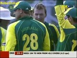 Brett Lee laughs at Virender footwork Sehwag