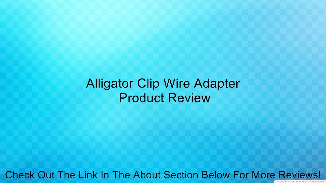 Alligator Clip Wire Adapter Review