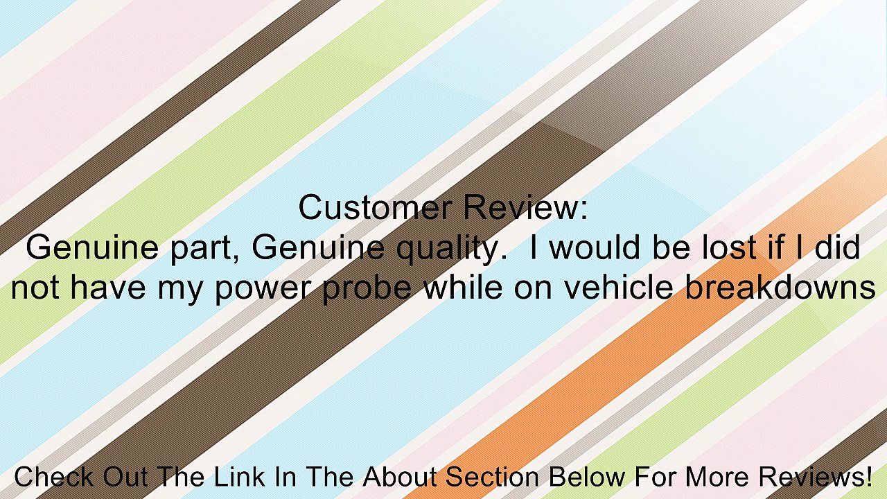 Automotive Back Probe Adapter Review
