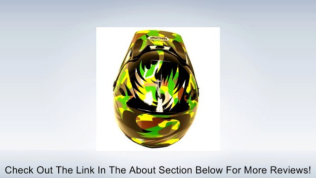 WOW Motocross Youth ATV Dirt Bike Green Camo MX Helmet, L (54-55 CM,21.3/21.7 Inch) Review