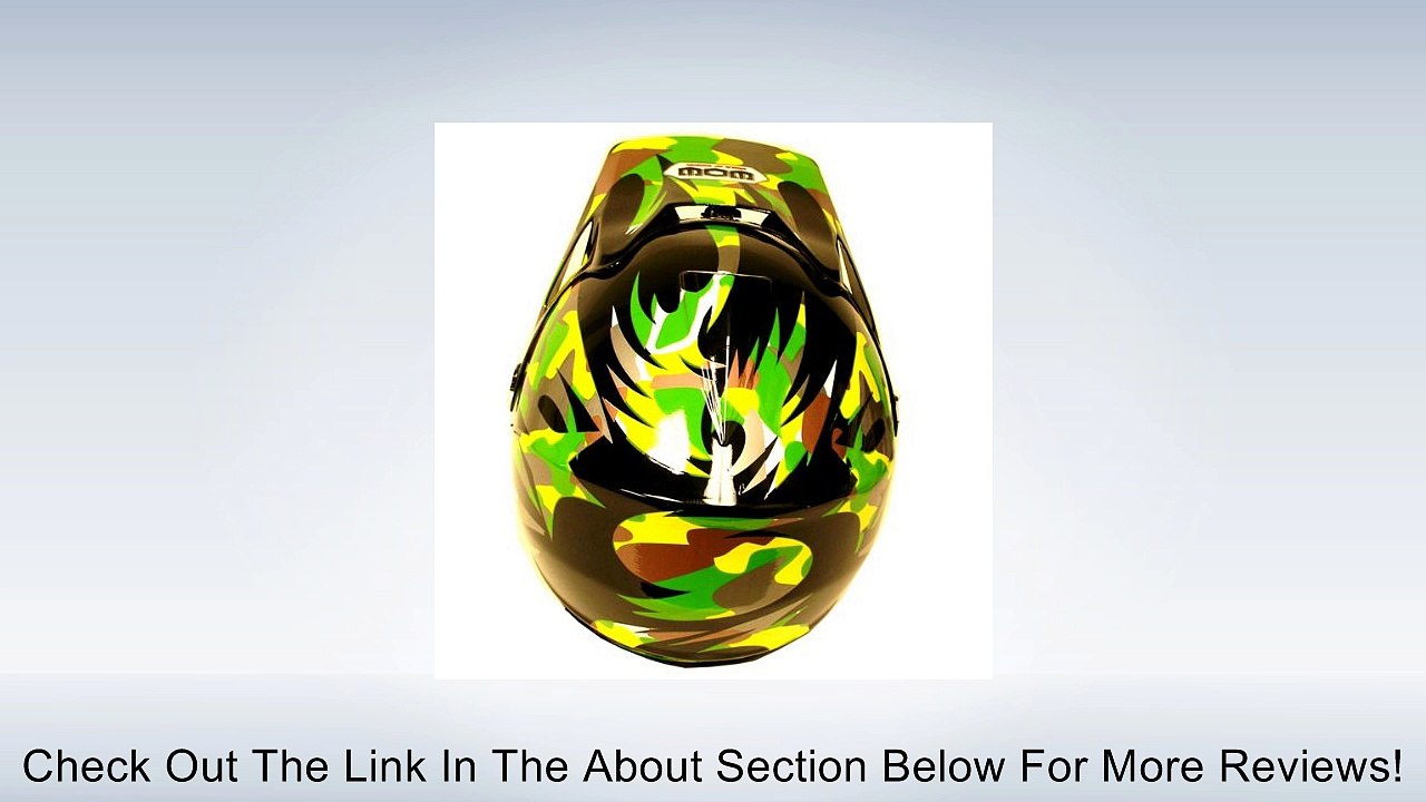 WOW Motocross Youth ATV Dirt Bike Green Camo MX Helmet, L (54-55 CM,21.3/21.7 Inch) Review