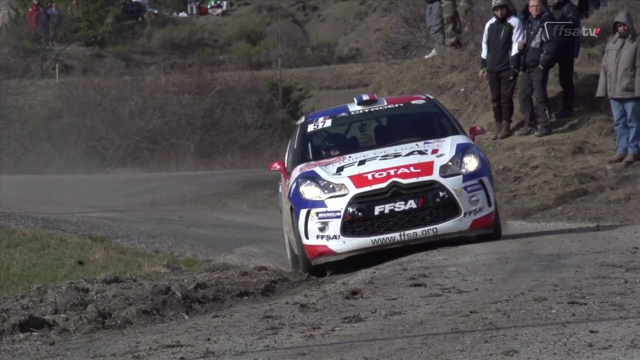 L'Equipe de France FFSA Rallye à l'arrivée du Monte-Carlo