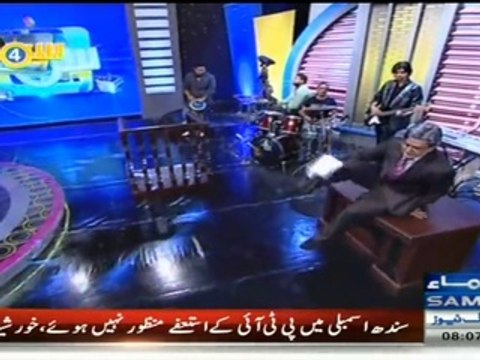 Samaa Char ~ 25th January 2015 - Comedy Show - Live Pak News