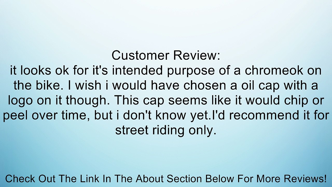 Suzuki Oil Cap - Chrome - GSXR 600 750 1000 1300 Hayabusa Katana Bandit SV GSX R Review