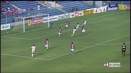 Empatou! Em chute certeiro, Albano disparou contra o Fortaleza