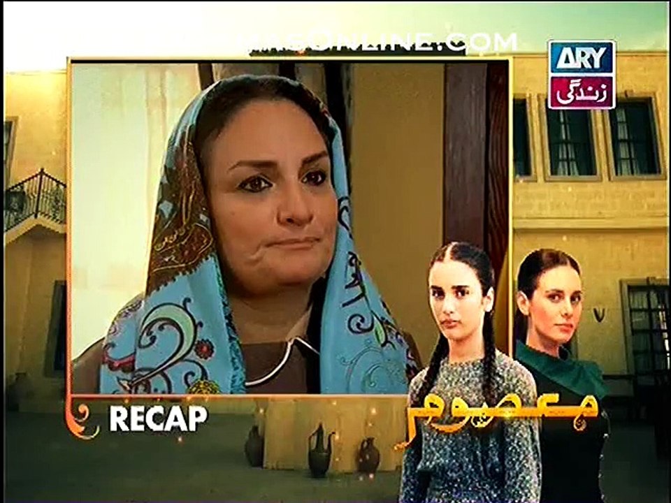 Masoom Latset Episode 66 24 January 2015 ON ARY Zindagi