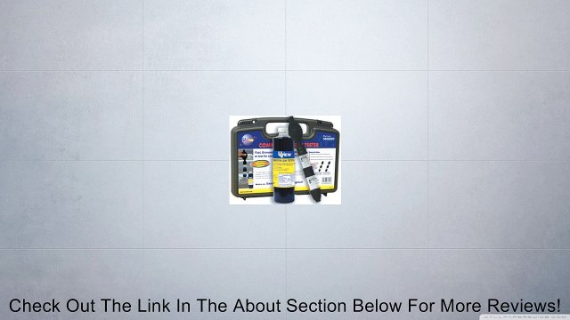 Combustion Leak Detector/Tester Kit Review