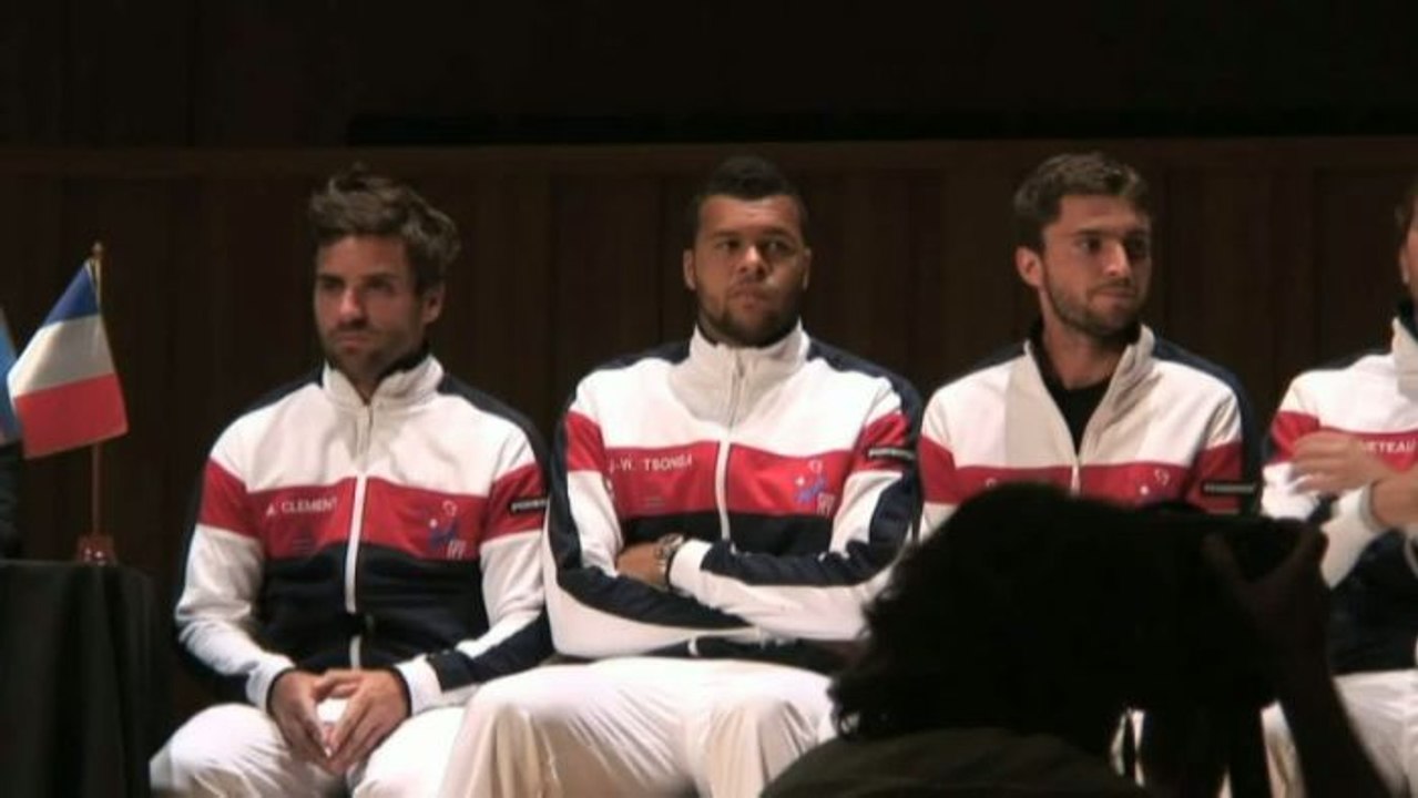 TENNIS - COUPE DAVIS : Tsonga sans pression