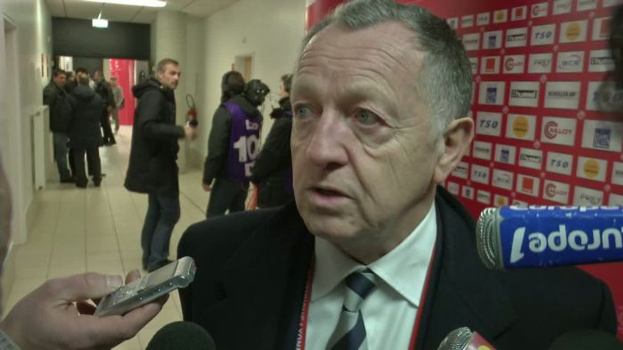FOOT - L1 - OL : Aulas a dû calmer les supporters