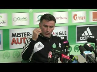 ASSE - Galtier : «Pas peur du podium»