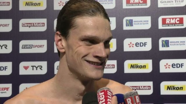 Natation - ChF - AGNEL : « J'ai fait avec les moyens du bord»