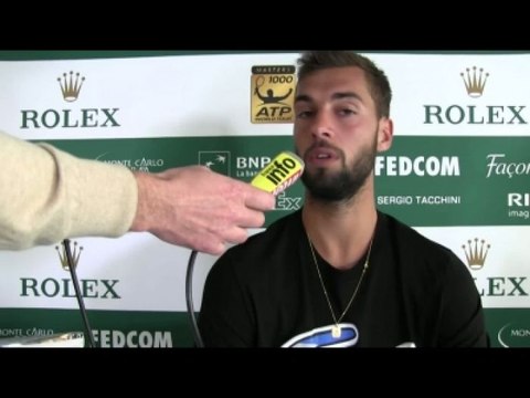 TENNIS -ATP-MONTE-CARLO : Paire attend Gasquet