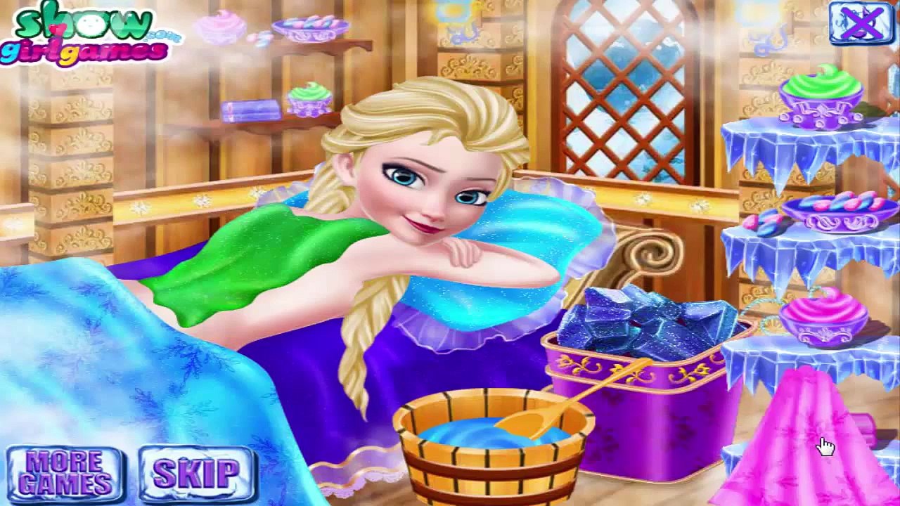 FROZEN ELSA SPA COSMETOLOGY Game