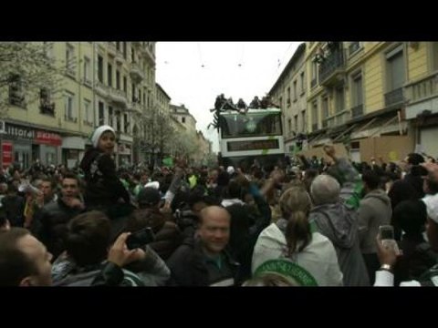 FOOT - C.LIGUE - ASSE : Les Verts à la fête !