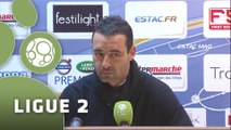 Conférence de presse ESTAC Troyes - FC Sochaux-Montbéliard (2-0) : Jean-Marc FURLAN (ESTAC) - Olivier ECHOUAFNI (FCSM) - 2014/2015