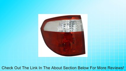 QP H1237-a Honda Odyssey Driver Tail Light Lens & Housing Review
