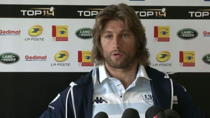 RUGBY - TOP 14 - SF - Szarzewski : «Ça plante le décor»