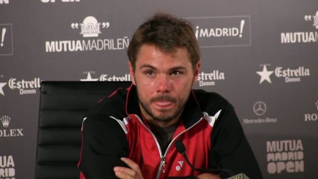 TENNIS - ATP - Madrid - Wawrinka : «Un manque de jus»