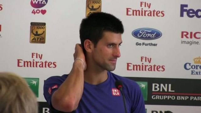 TENNIS - ATP - Rome - Djokovic : «C'est le sport ... »