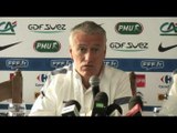 FOOT - Bleus - Deschamps : «Deux équipes différentes»