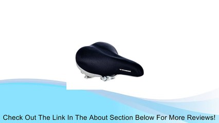 Vitesse Plush Foam Bicycle Seat Review