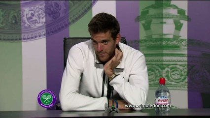 TENNIS - WIMBLEDON : Del Potro, si près du but...