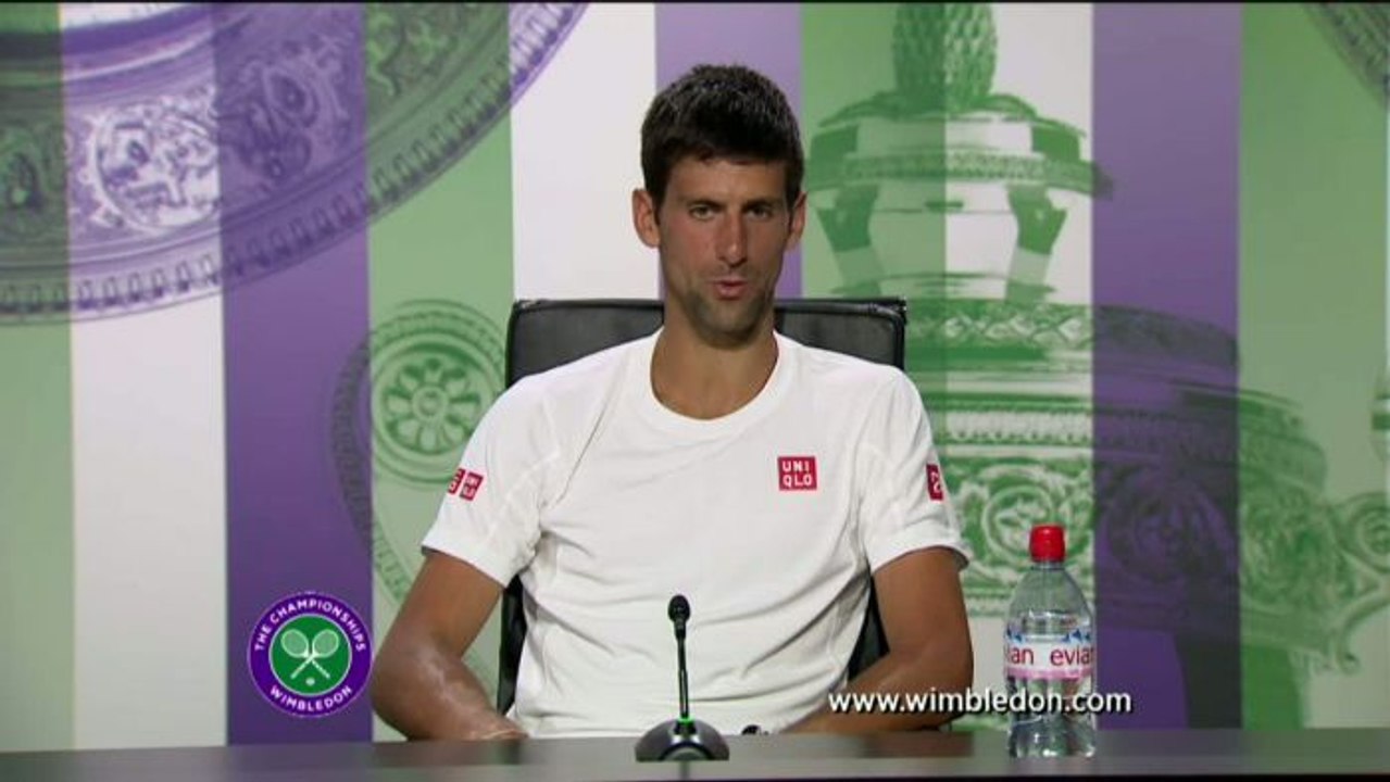 TENNIS - WIMBLEDON : Djokovic s'en satisfait