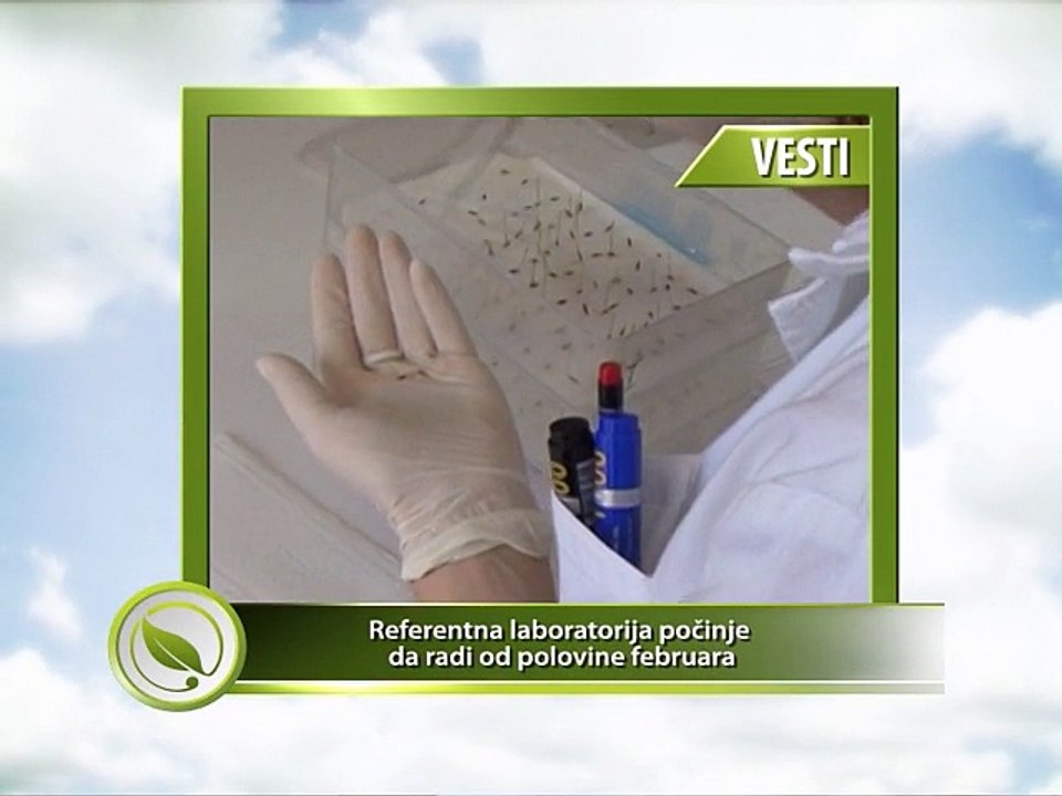 VESTI - Referentna laboratorija počinje da radi od polovine februara