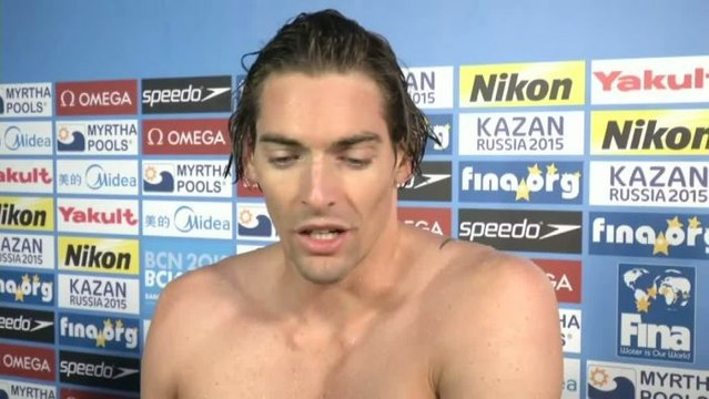 NATATION - ChM - 100m dos - Lacourt : «Pas terrible, mais pas inquiet»