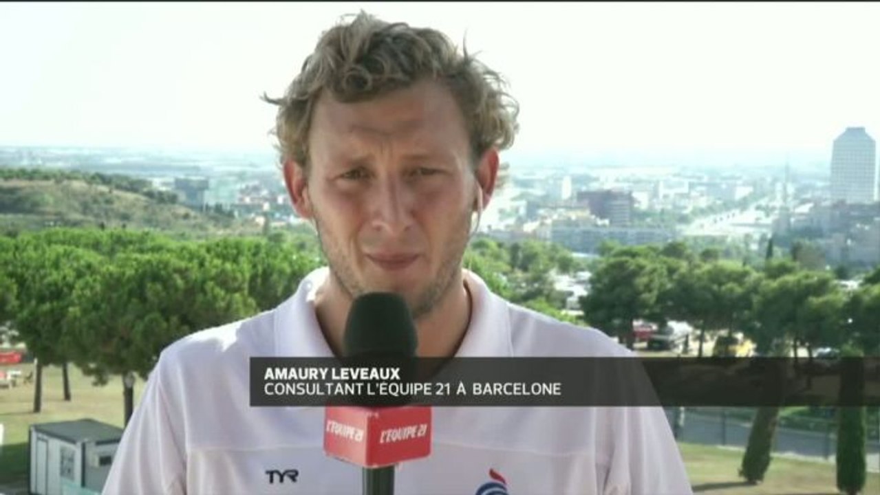 NATATION - ChM - 50m dos - Leveaux : «On ne pouvait pas rêver mieux»