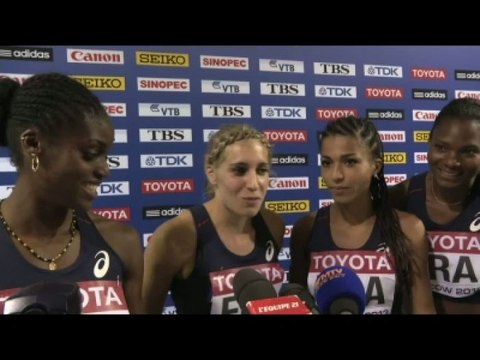 ATHLE - ChM - RELAIS 4x400 - Gayot : «Aucun regret»