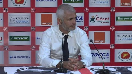FOOT - L1 - ACA - Ravanelli : «La tête haute»