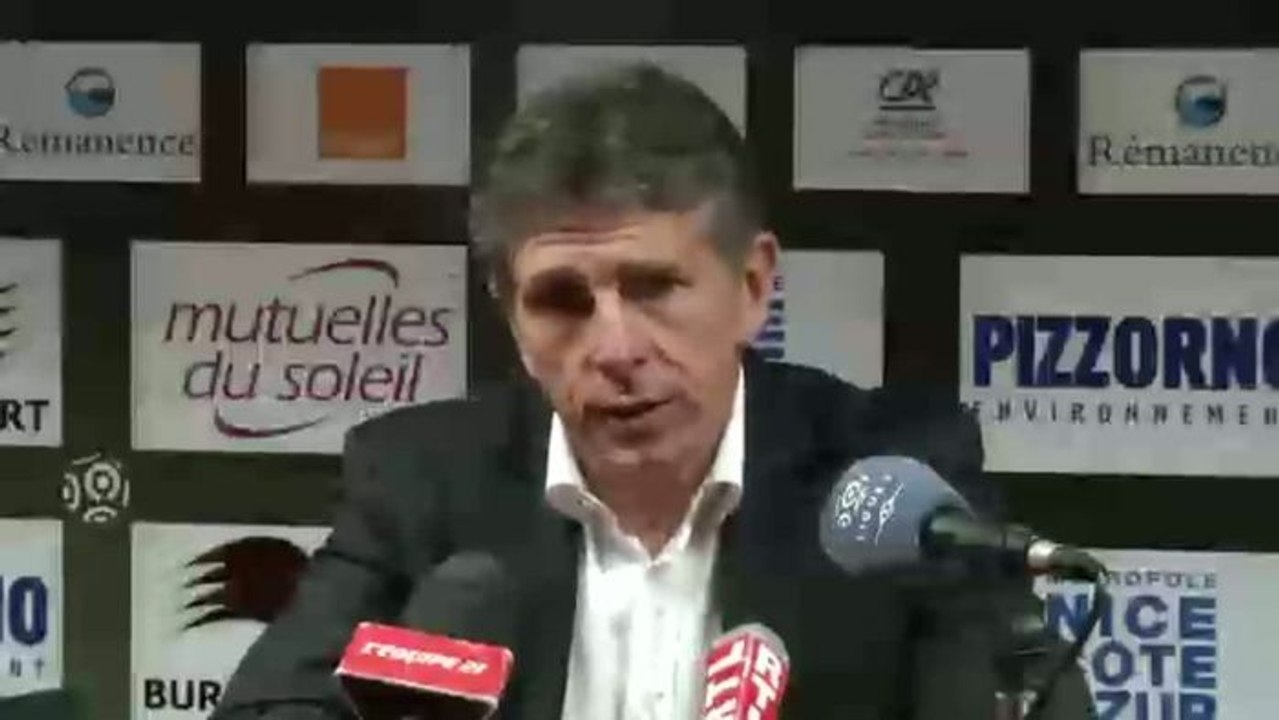 FOOT - L1 - OGCN - Puel : «Une ambiance vraiment énorme»