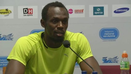 ATHLE - LD - BRUXELLES - Bolt : «J'ai fait de mon mieux !»