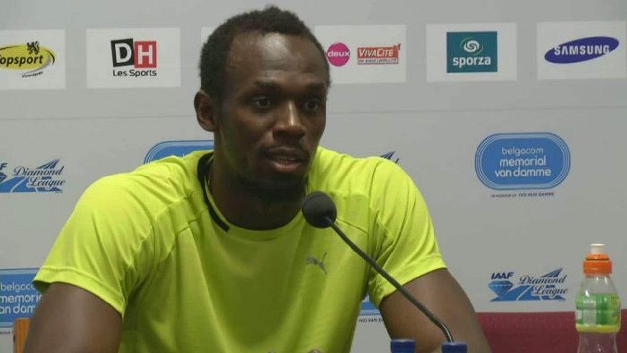 ATHLE - LD - BRUXELLES - Bolt : «J'ai fait de mon mieux !»
