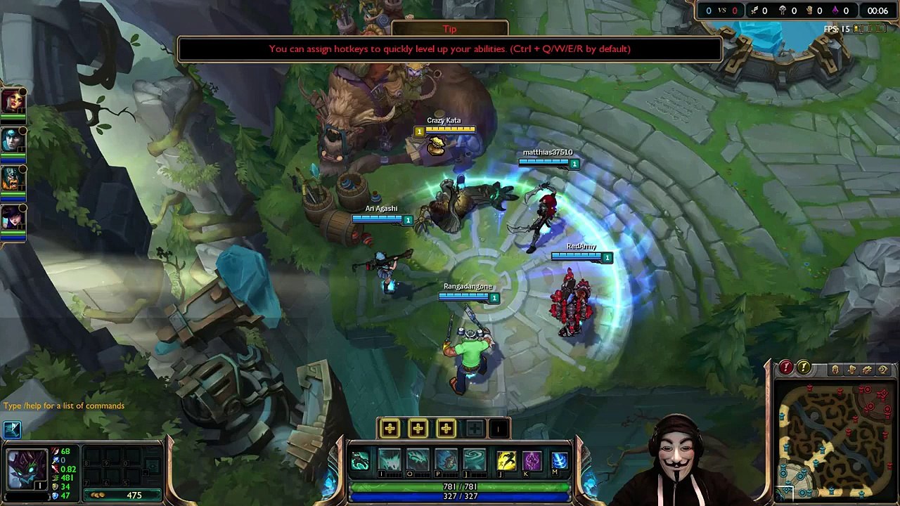 Ranked - LoL - Maokai Top - 1:1 Einstuffung