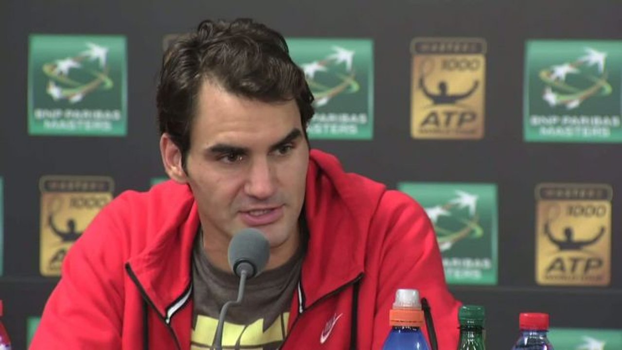 TENNIS - ATP - BNPPM - Federer : «Les détails font la différence»