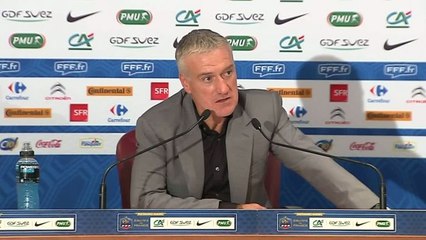 Download Video: FOOT - BLEUS - Deschamps : «Cela ne va pas être simple»