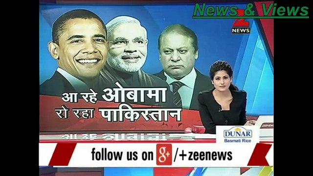 Is Barack Obama India Visit Defeat for Pakistan...watch indian media report